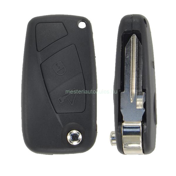 CC-FI1C3 bicskakulcsos kulcsház Fiat 3 gombos  ( GT15 / FI-13 )