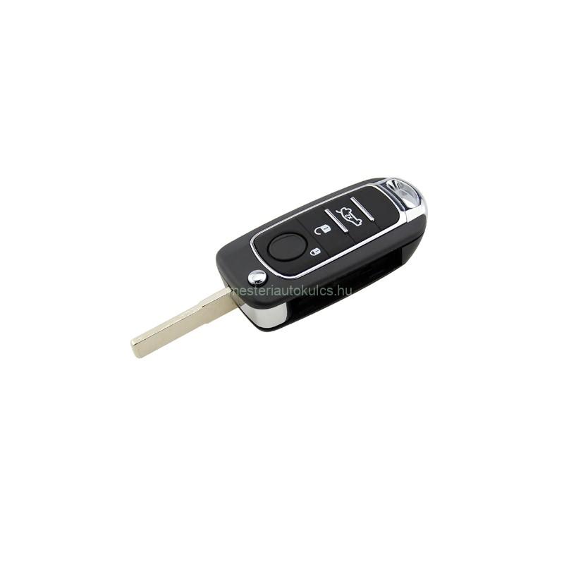 CC-FI2C15 bicskakulcsos kulcsház Fiat 3 gombos ( SIP22 / FI-16 )