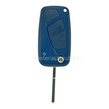 CC-FI2C2 kék bicskakulcsos kulcsház Fiat 3 gombos ( SIP22 / FI-16 )