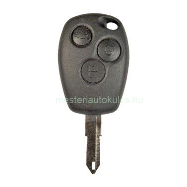 CC-RE2C3 kulcsház szárral Renault 3 gombos ( NE72 / NE-38 )