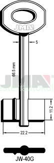 JW-40G kulcs