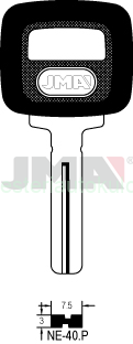 NE-40P kulcs