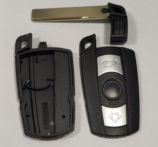 CC-BM2C7 kulcsház BMW 3 gombos ( HU92 / BM-6 )