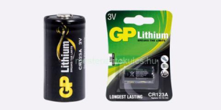 Elem GP DL123A / CR123A-3V lithium ( 1db / bliszter)