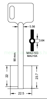 MAU-5G kulcs