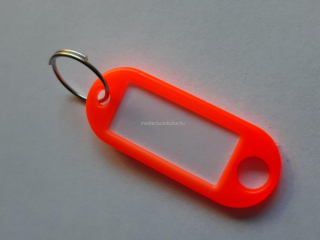 Írható címketábla neon narancs (100 db / csomag)
